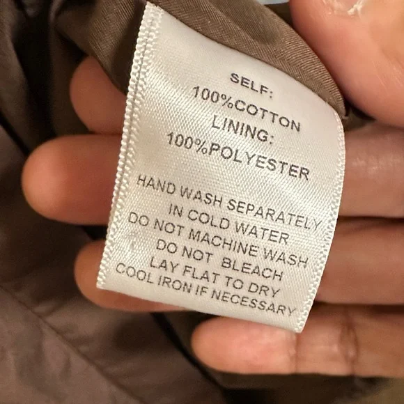 Size M Reminiscene Brown Puffy Sleeve Tie Waist Shirt Dress - Picture 15 of 16